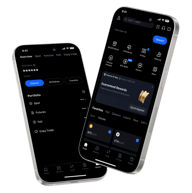 MEXC-App-screenshots