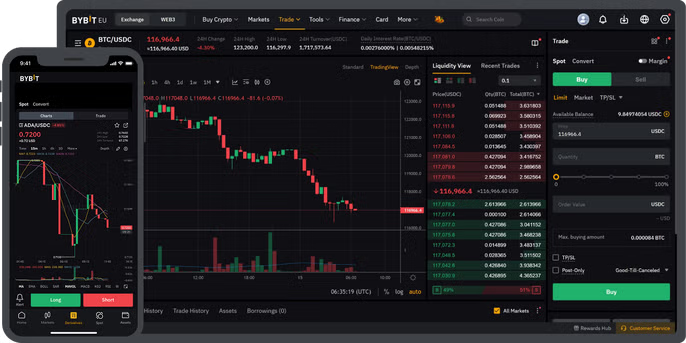 Bybit review 2025 - interface