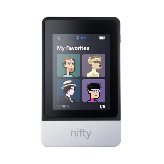 SecuX Nifty hardware wallet